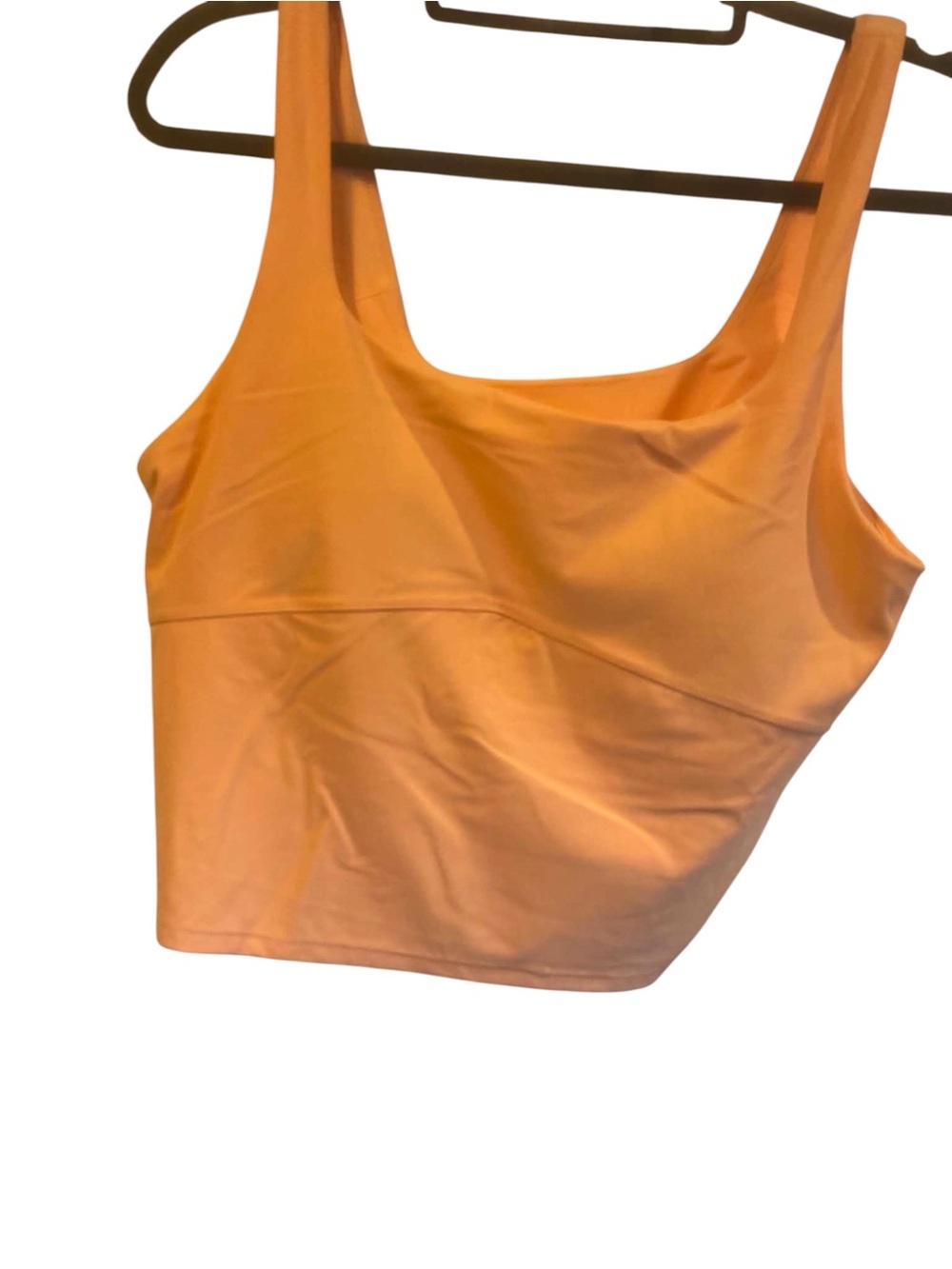 NWT Vuori All The Forms Support Tank BRIGHT PEACH Size XL
